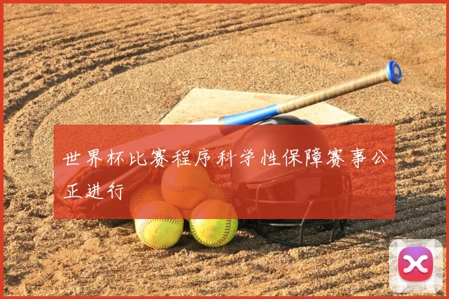 世界杯比赛程序科学性保障赛事公正进行